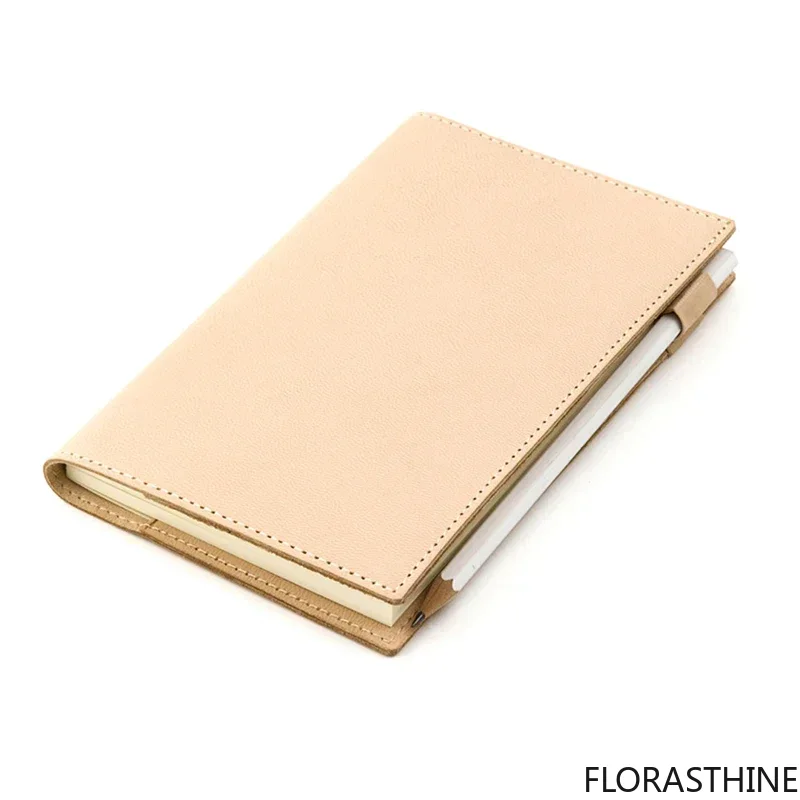 Tan Stationery & Office Supply - Fromthenon Vegetable Tanned Genuine Leather Cover