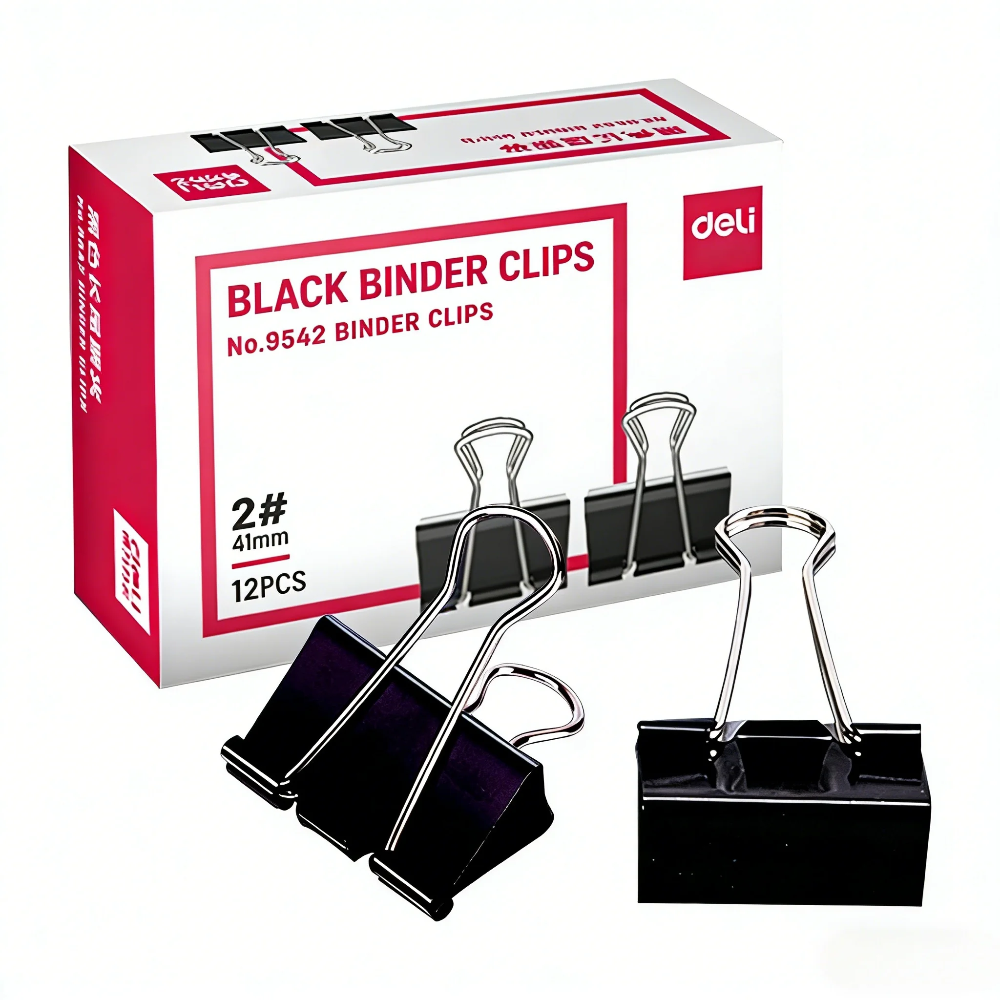 954 Series Black Binder Clips  - огляд і ціна Binder Clip Assorted