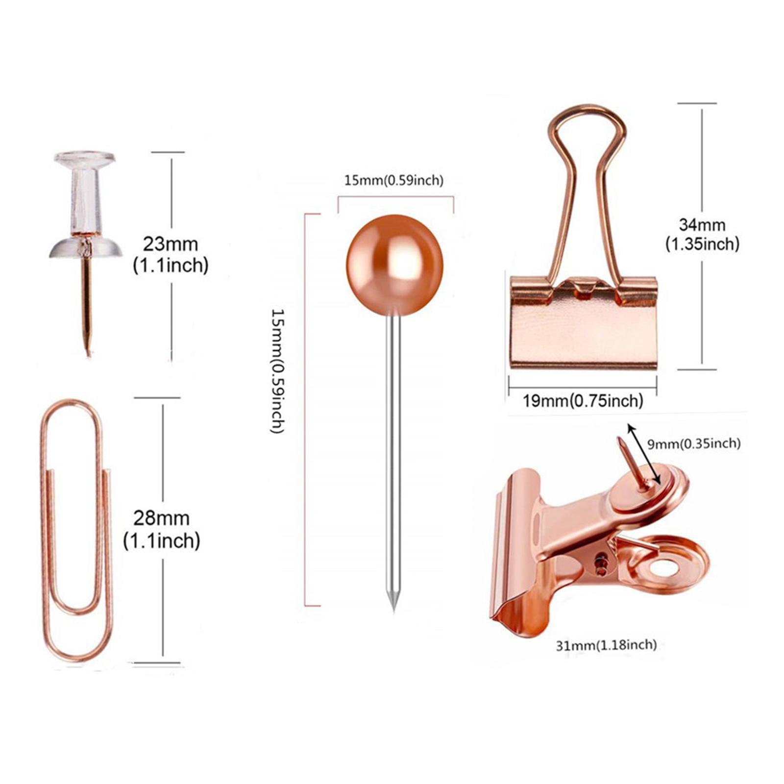 Metal Paper Clips and Binder C - огляд і ціна Binder Clip Assorted